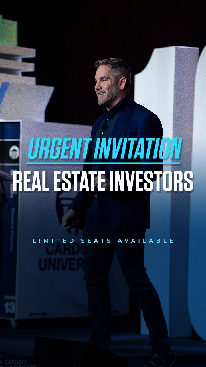 Grant Cardone Real Estate ad