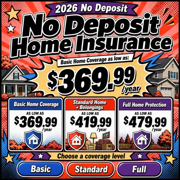 Home insurance offer ad